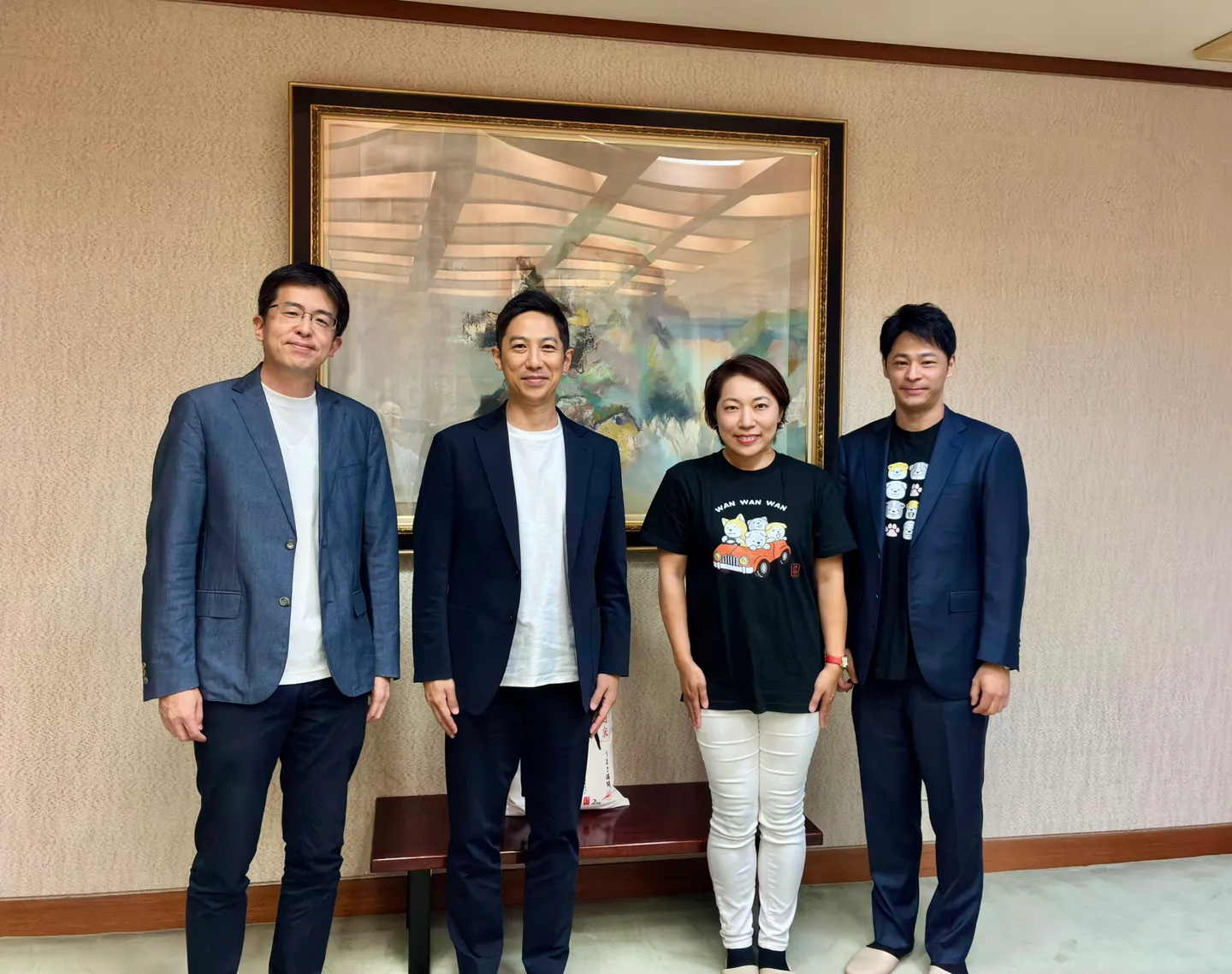 秋田AgeTechHub構想の提言活動。鈴木秋田県知事と