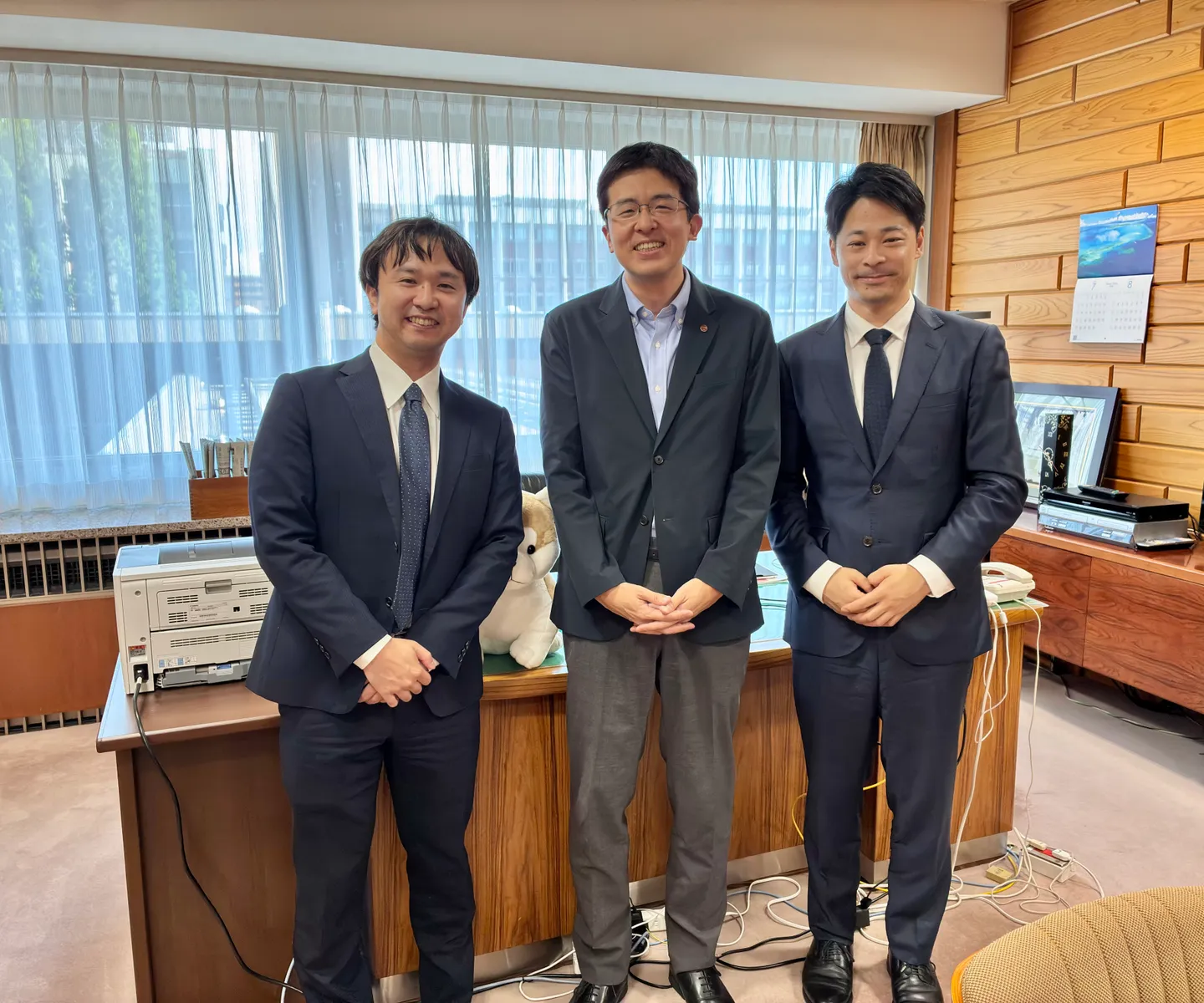 秋田AgeTechHub構想の提言活動。谷副知事と